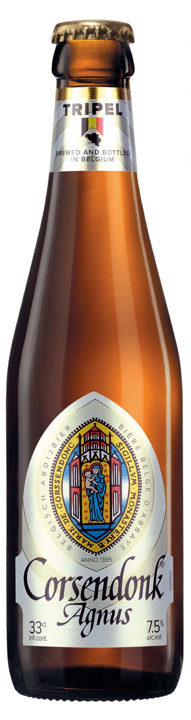 Пиво Corsendonk Agnus Tripel светлое фильтрованное 7,5%, 330 мл