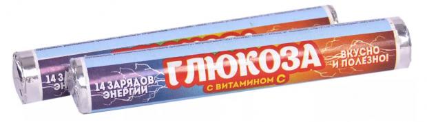 

Глюкоза с витамином С «Сесана», 2.5 г, 14 шт