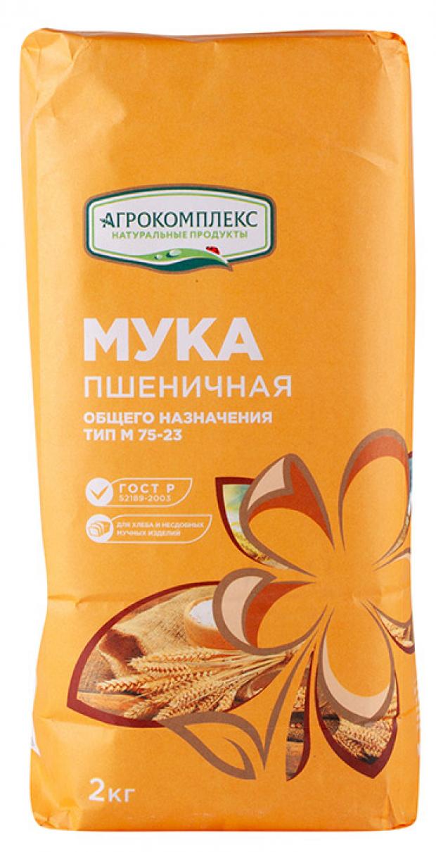 Мука пшеничная Агрокомплекс общего назначения, 2 кг