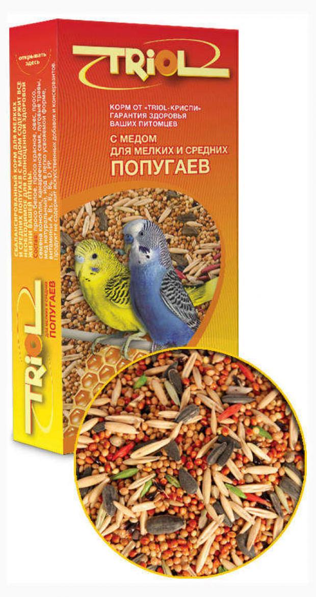 

Корм для попугаев Triol с медом для мелких и средних видов, 500 г