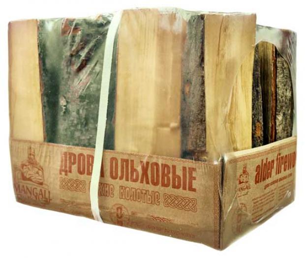 Дрова ольховые сухие, 8 кг