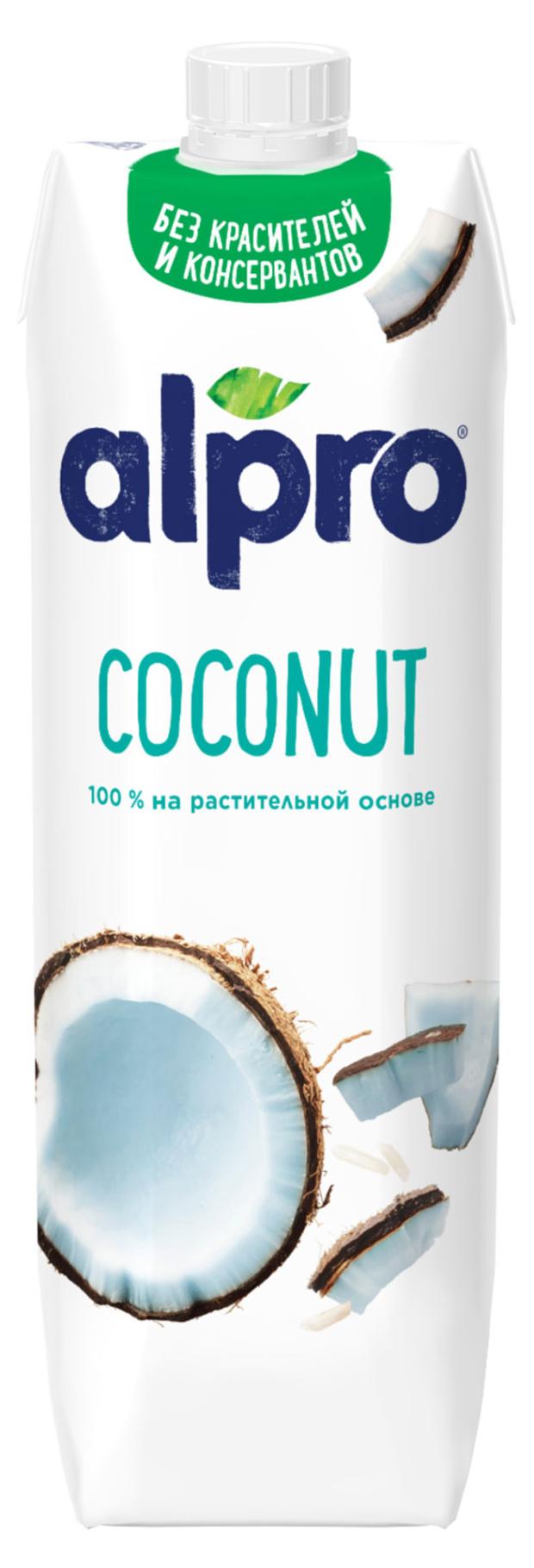 

Напиток растительный Alpro кокосовый с рисом, 1 л