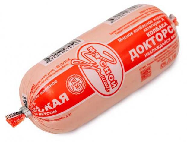 Колбаса вареная Мясной гурман Докторская категории А, 400 г