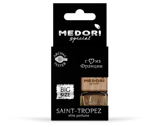 Ароматизатор автомобильный Medori Saint-Tropez аналог аромата Versace Eau fraiche подвесной, 6 мл ароматизатор автомобильный medori marseille аналог аромата donna noir absolu подвесной 6 мл