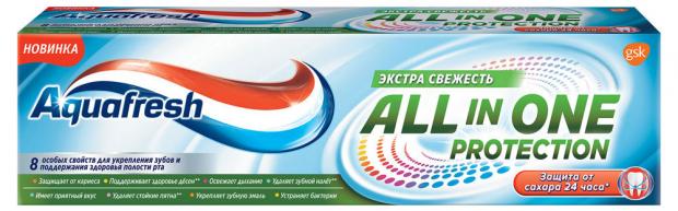 

Зубная паста Aquafresh All-in-One Extra Fresh, 75 мл