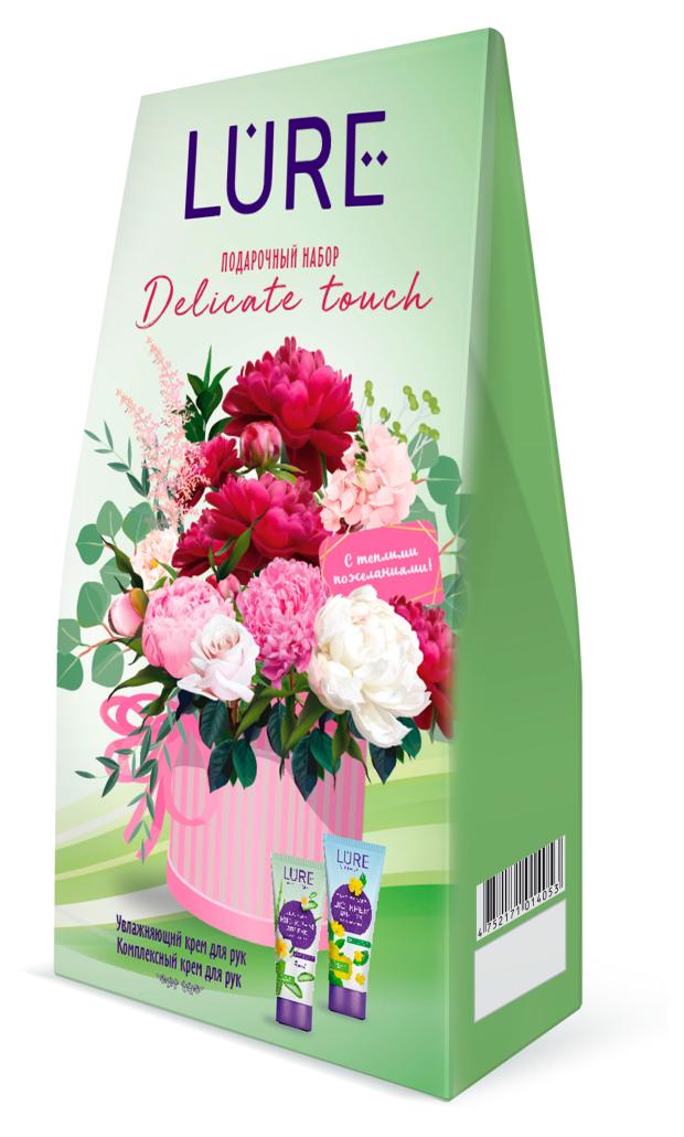 

Подарочный набор Lure Delicate Touch Bio-Крем для рук Увлажняющий с алоэ вера и глицерином 75мл + Bio-крем для рук Комплексный уход 75мл
