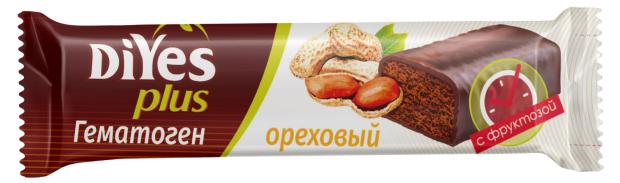 

Гематоген DiYes ореховый с фруктозой 35 г