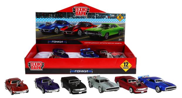 

Машина Технопарк металл muscle car инерционная, 12 см