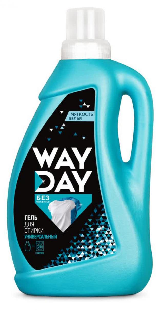 

Гель для стирки белья универсальный WayDay «Эффект чистоты», 1 л