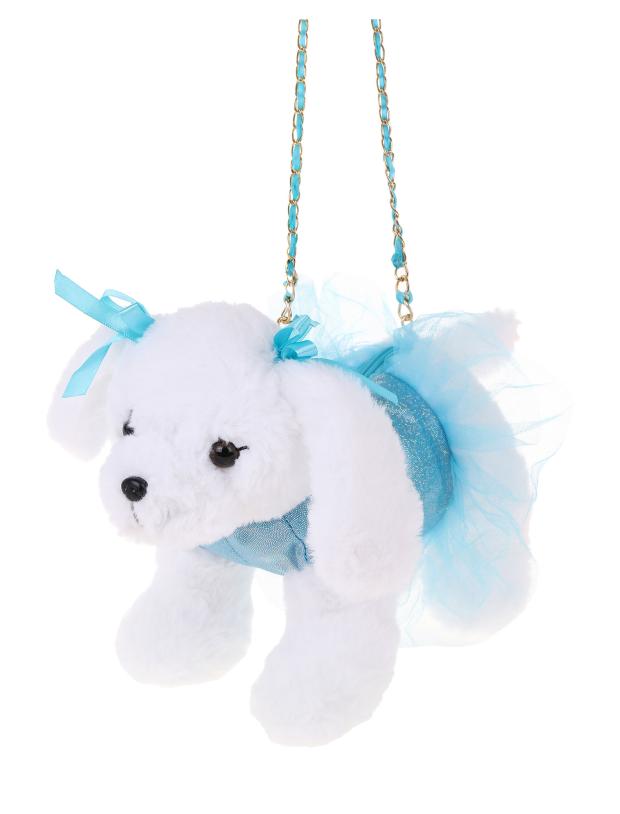 

Сумочка Fluffy Family Белый щенок, 24 см