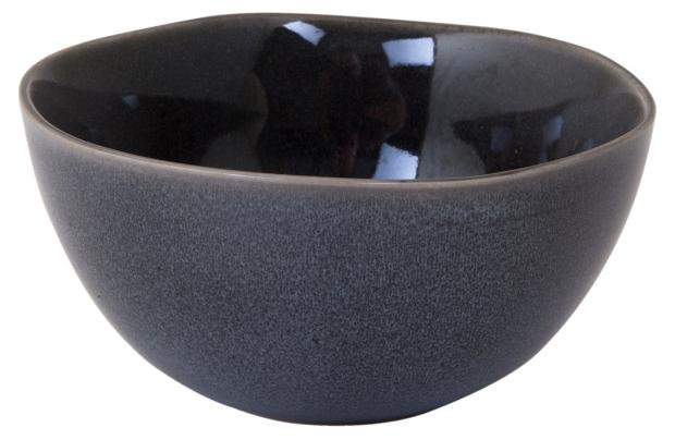 

Салатник Kitchen World Aura графит, 15x7,5 см