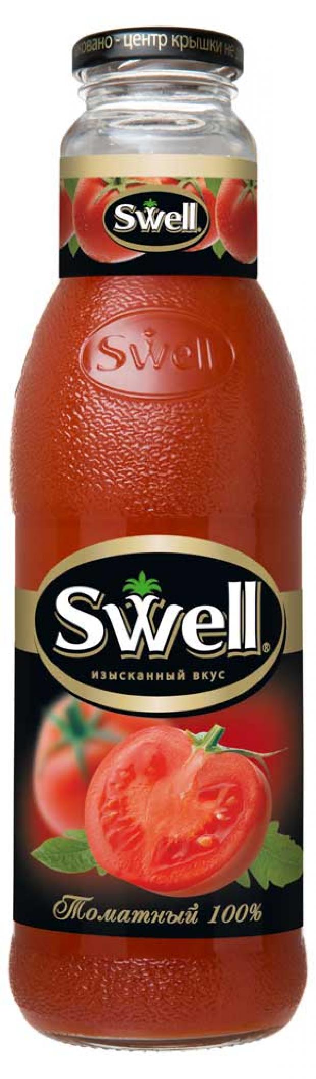 Сок томатный Swell с солью, 750 мл сок ambrosia sweet томатный с морской солью 1 л ст б