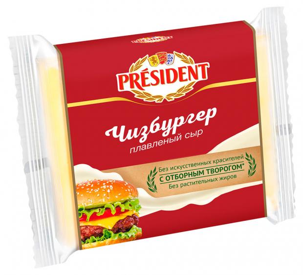 

Сыр плавленый President Чизбургер 40%, 150 г
