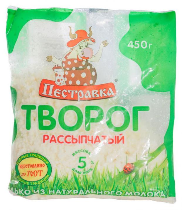 Творог Пестравка 5% БЗМЖ, 450 г