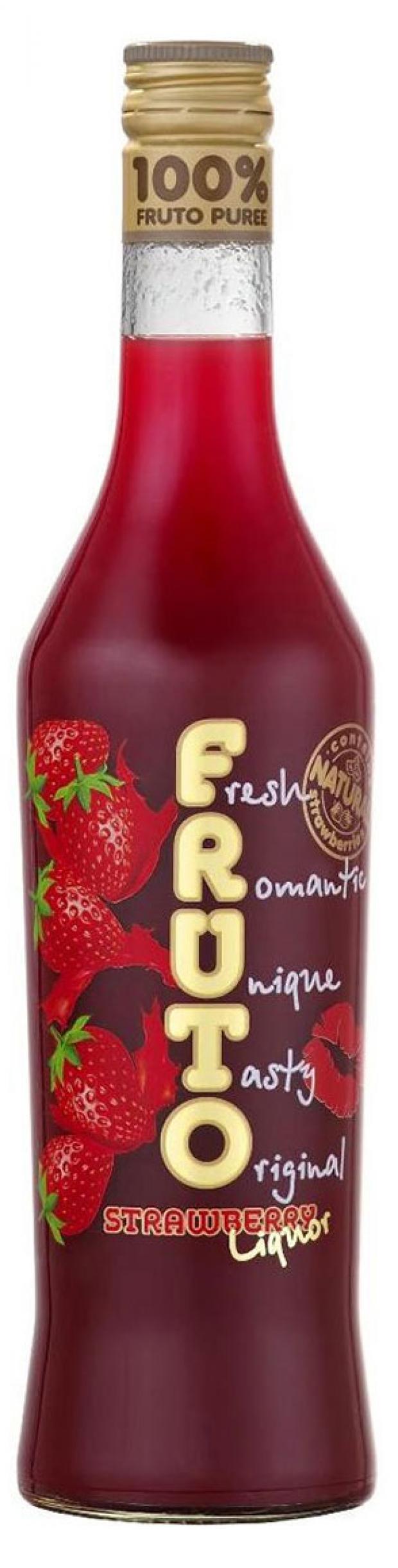 Ликер Fruto Strawberry Россия, 0,5 л ликер fruto strawberry россия 0 5 л