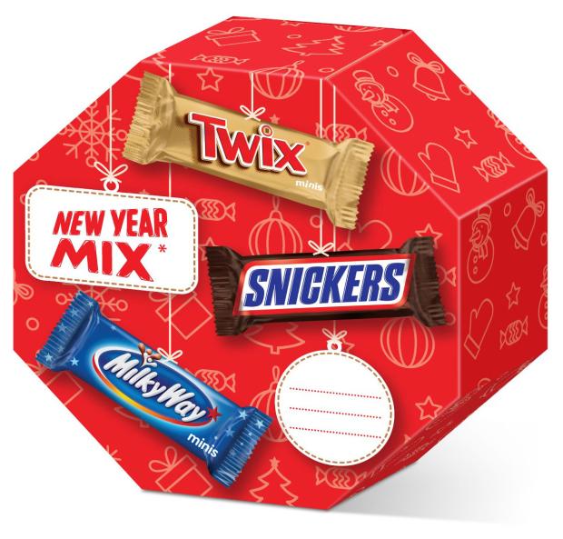 

Подарок новогодний сладкий Mixed Minis Mini Box, 81 г