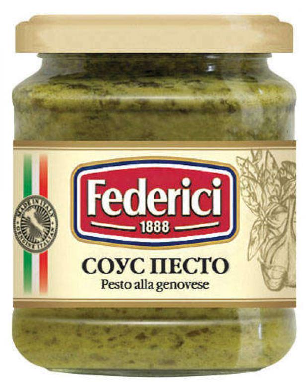 Соус для пасты Federici Pesto Alla Genovese песто, 190 г