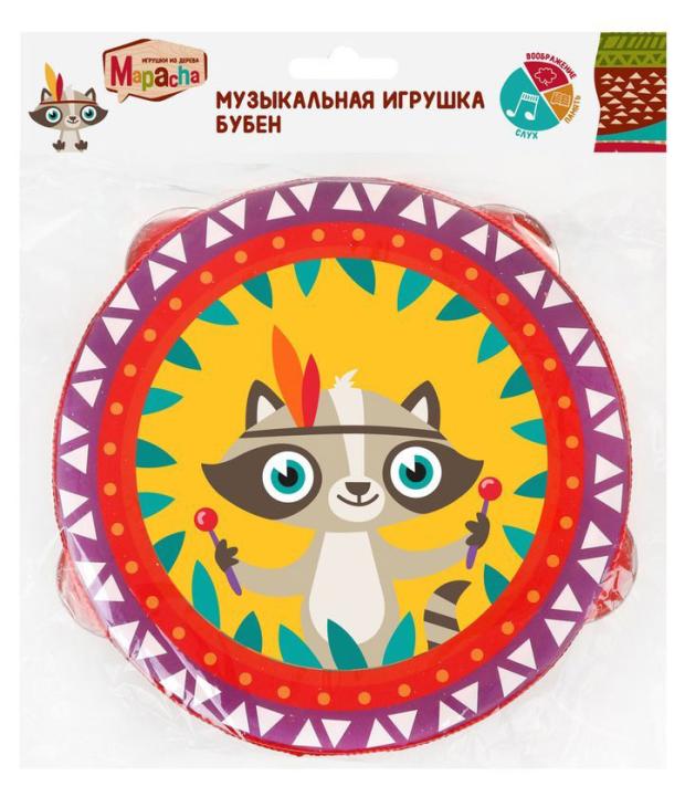 Игрушка музыкальная Mapacha Бубен