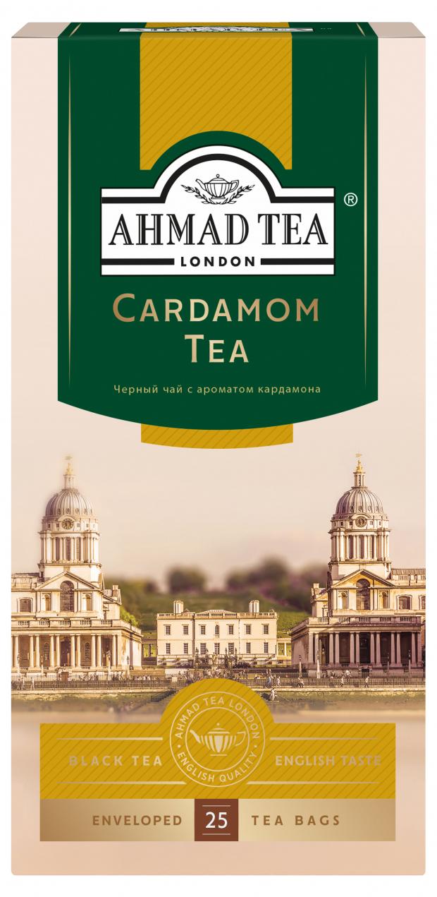 Чай черный Ahmad Tea Кардамон, 25x2 г