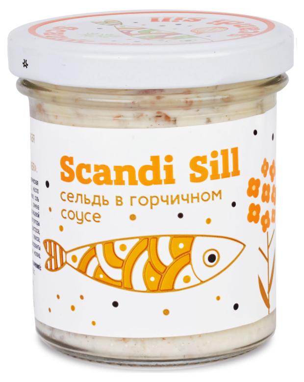 

Сельдь Scandi Sill в горчичном соусе филе-кусочки, 150 г