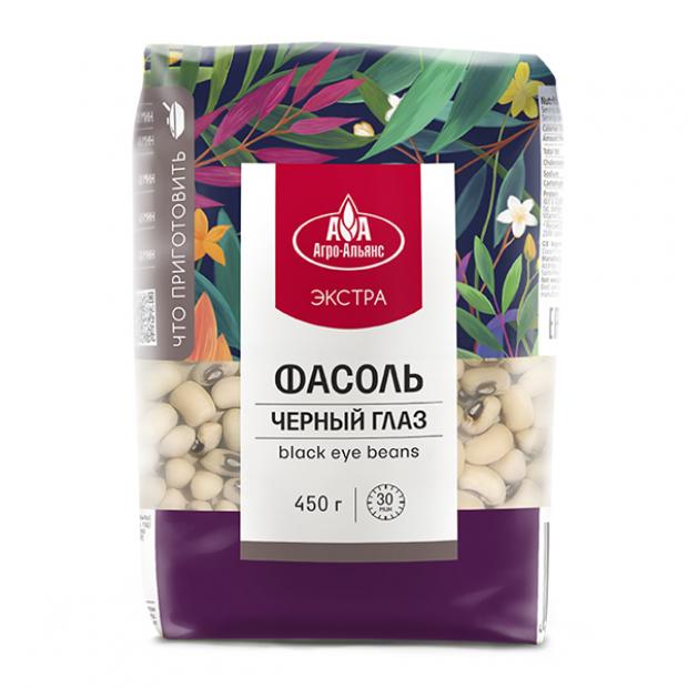 

Фасоль белая Агро-Альянс Черный глаз, 450 г