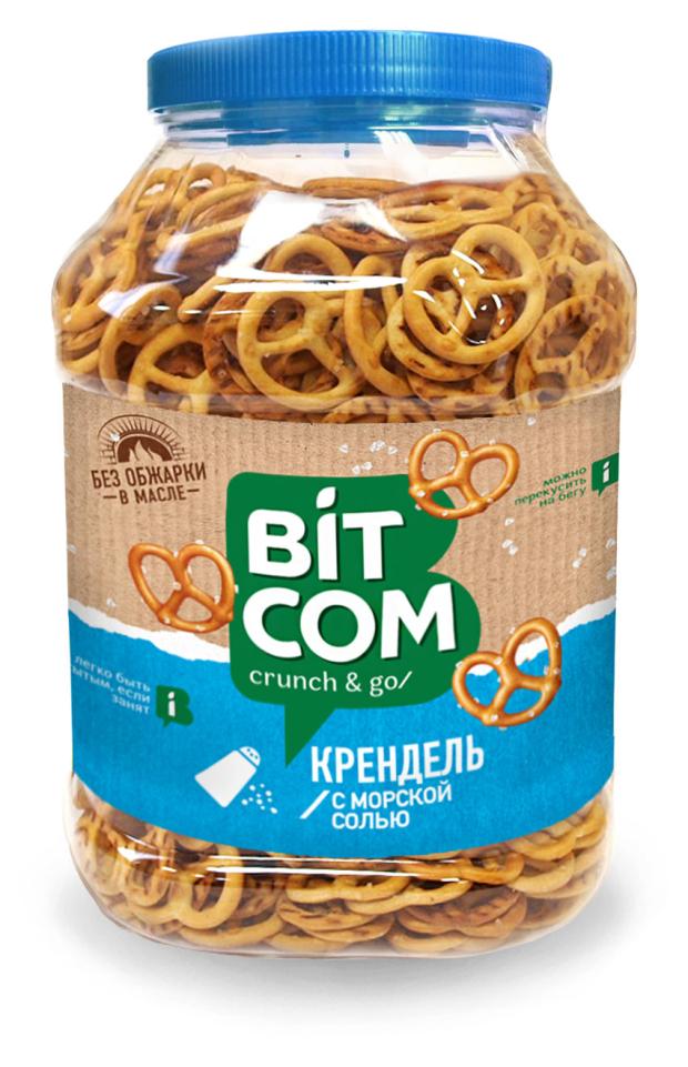 Крендель Bitcom с морской солью, 450 г