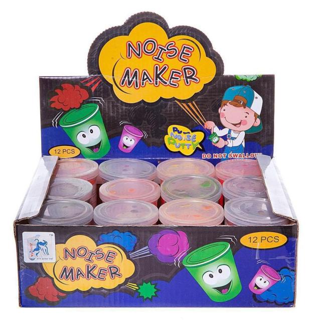 

Игрушка-антистресс Junfa Noise maker Лизун