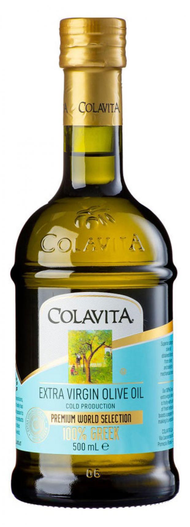 Масло оливковое Colavita Greek нерафинированное 100%, 500 мл