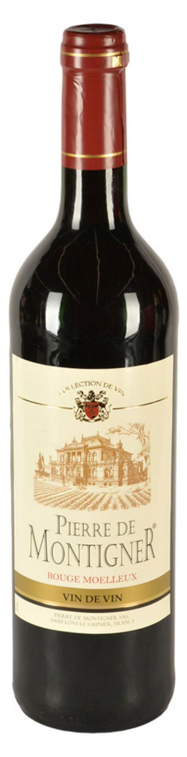 Вино Pierre de Montigner Rouge Moelleux красное полусладкое Франция, 0,75 л