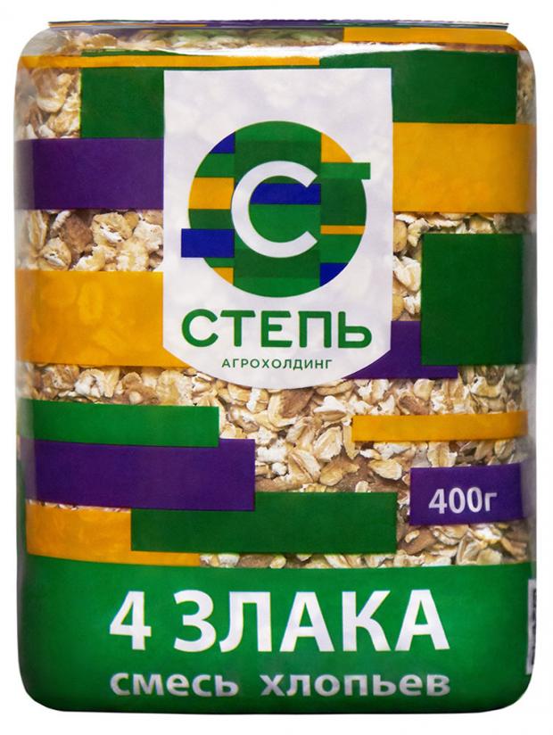 Смесь хлопьев Степь 4 злака, 400 г