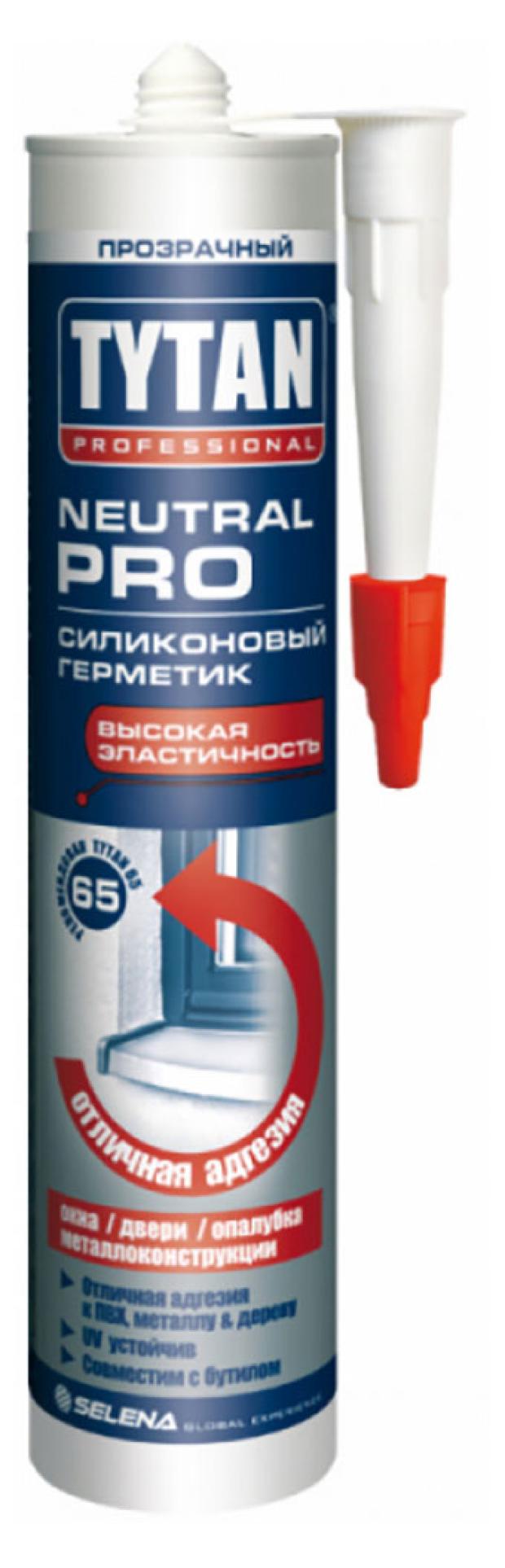 цена Герметик силиконовый Tytan Professional NEUTRAL PRO, 280 мл