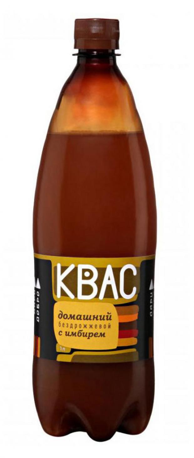 Квас ДариДобро домашний с имбирем, 1 л