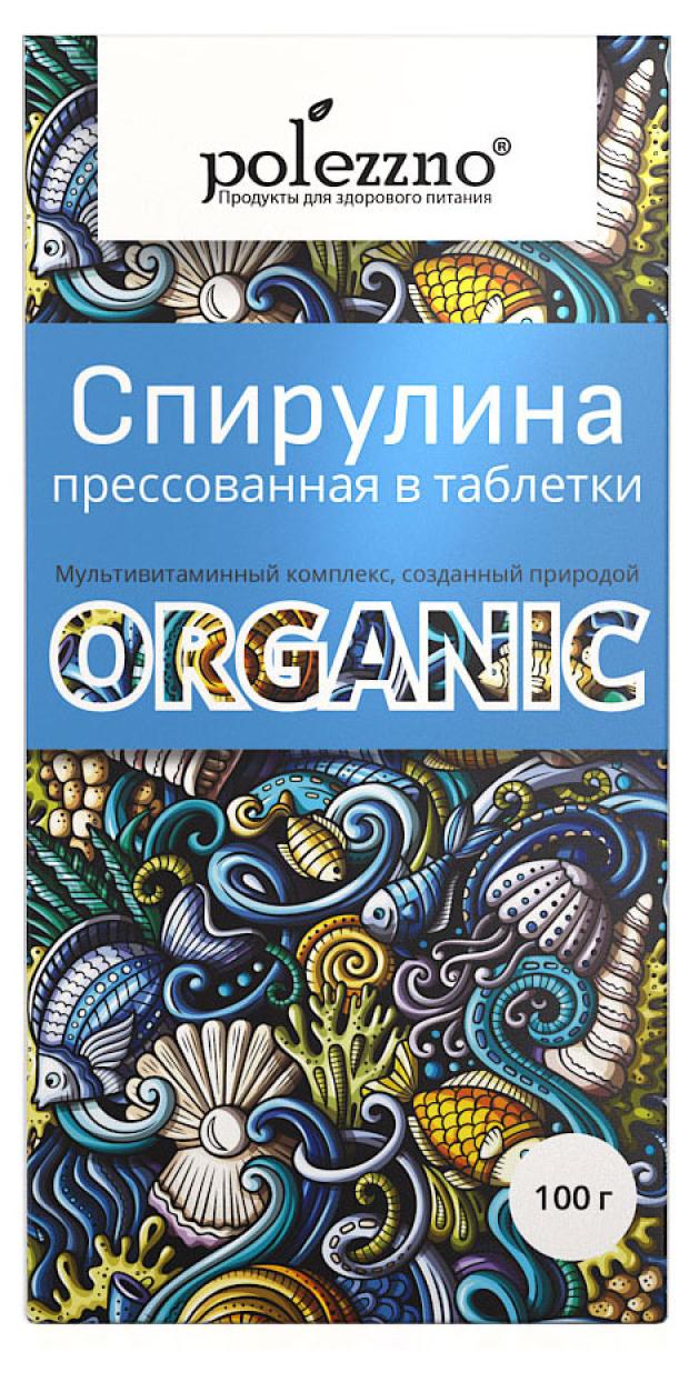 

Мультивитаминный комплекс Polezzno Спирулина таблетки, 100 г