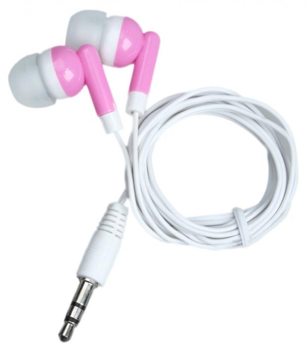 

Наушники Mobileplus внутриканальные розовые