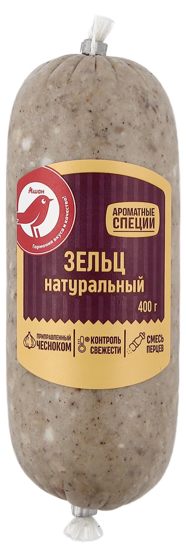

Зельц АШАН Красная птица натуральный, 400 г