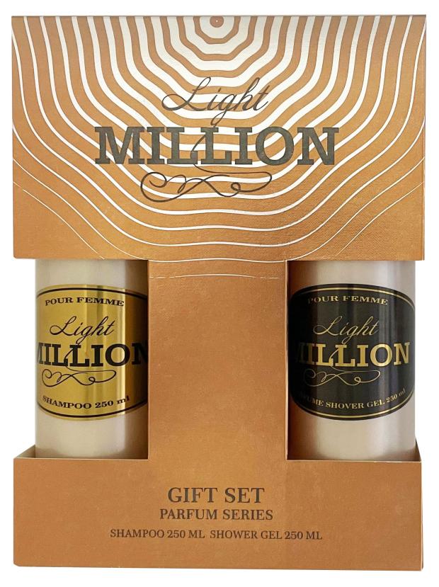 

Набор подарочный Фестива Light Million Шампунь 250 мл + Гель для душа 250 мл