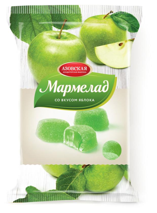 

Мармелад Азовская кондитерская фабрика со вкусом яблока, 300 г