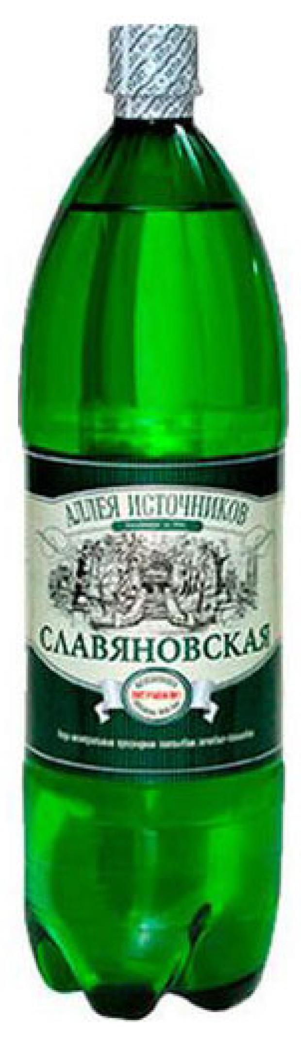 Вода минеральная Аллея Источников Славяновская, 1,5 л
