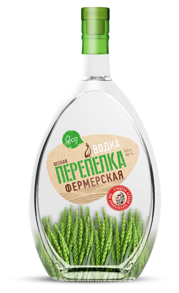 Водка особая Перепелка Фермерская Россия, 0.5 л