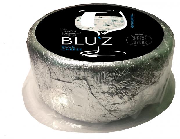 

Сыр полутвердый Cheese Lovers Bluz Cheese с голубой благородной плесенью 60% БЗМЖ, вес