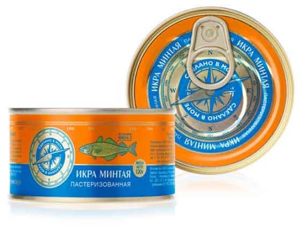 

Икра минтая Сделано в море, 120