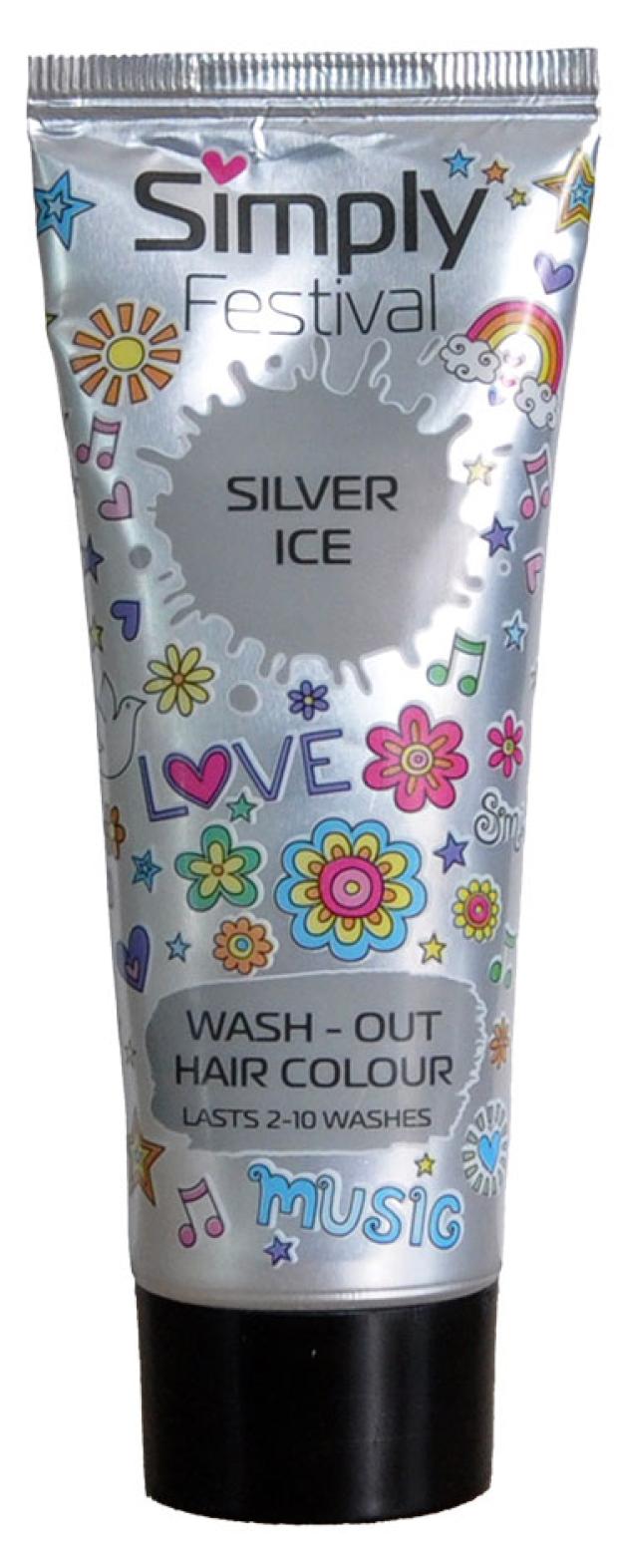 

Краска для волос Mellor&Russell Simply Festival silver ice серебряный лед, 75 мл