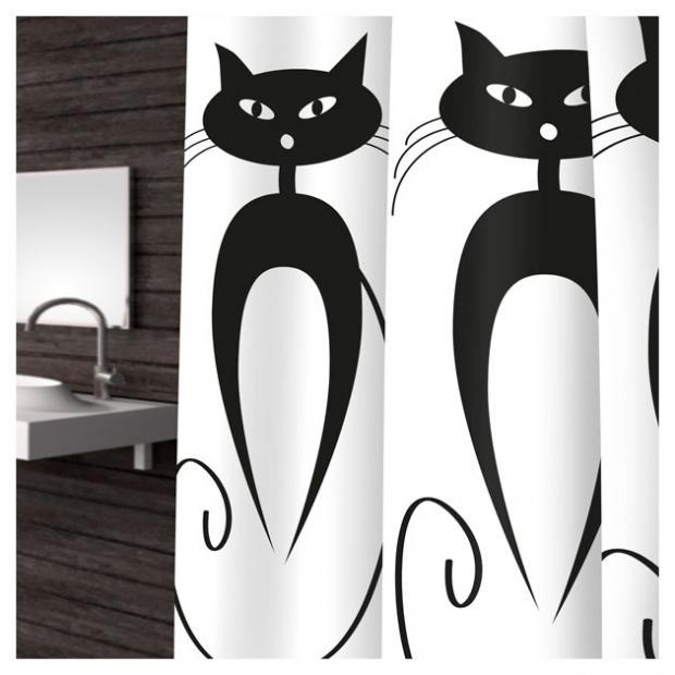 Штора для ванной cats, 180х200 см