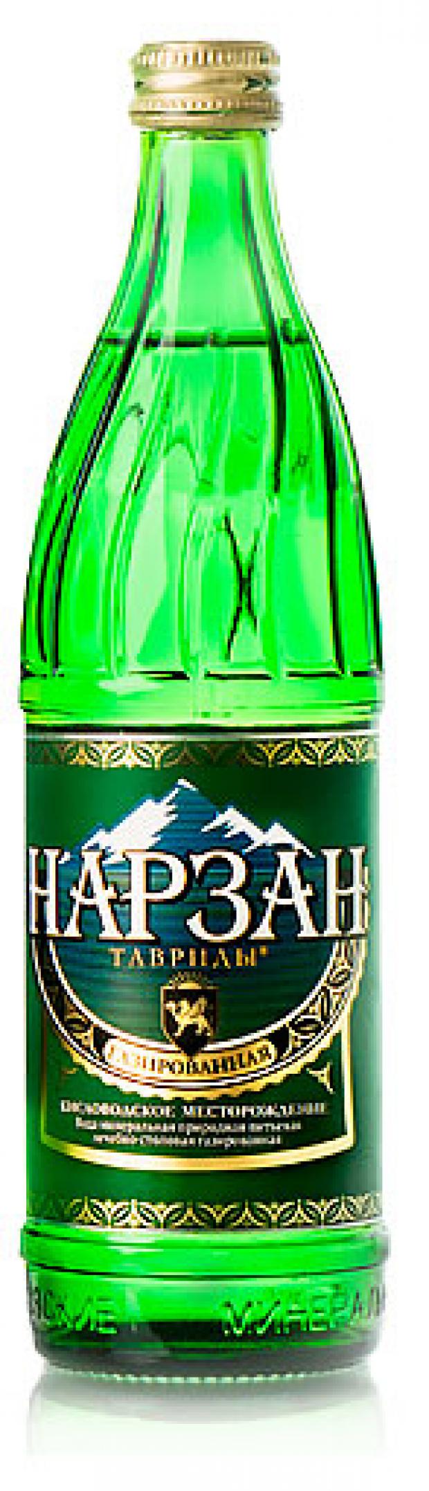 

Вода минеральная Нарзан Тавриды лечебно-столовая газированная, 0,5 л