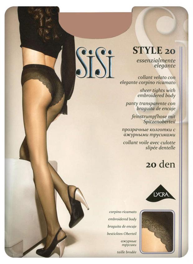 Колготки SiSi STYLE 20 daino, размер 4