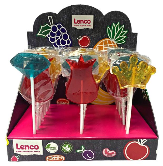 

Карамель леденцовая Lenco Праздничное Ассорти 22 г, 1 шт