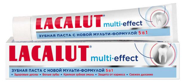

Зубная паста Lacalut мультиэффект, 75 мл