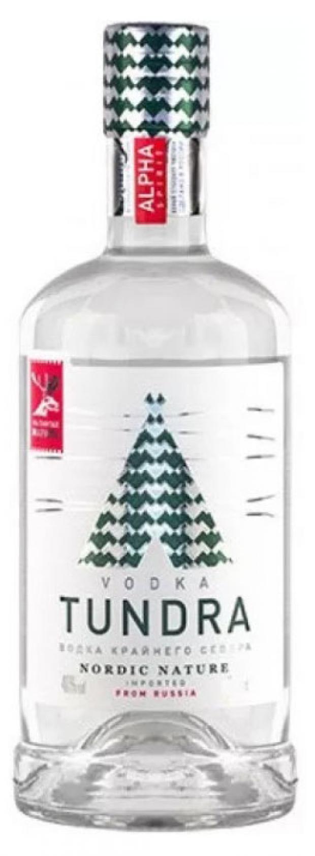 Водка Tundra Authentic Россия, 0,25