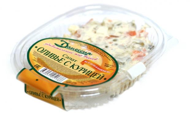 

Салат Оливье Данессия с курицей, 150 г