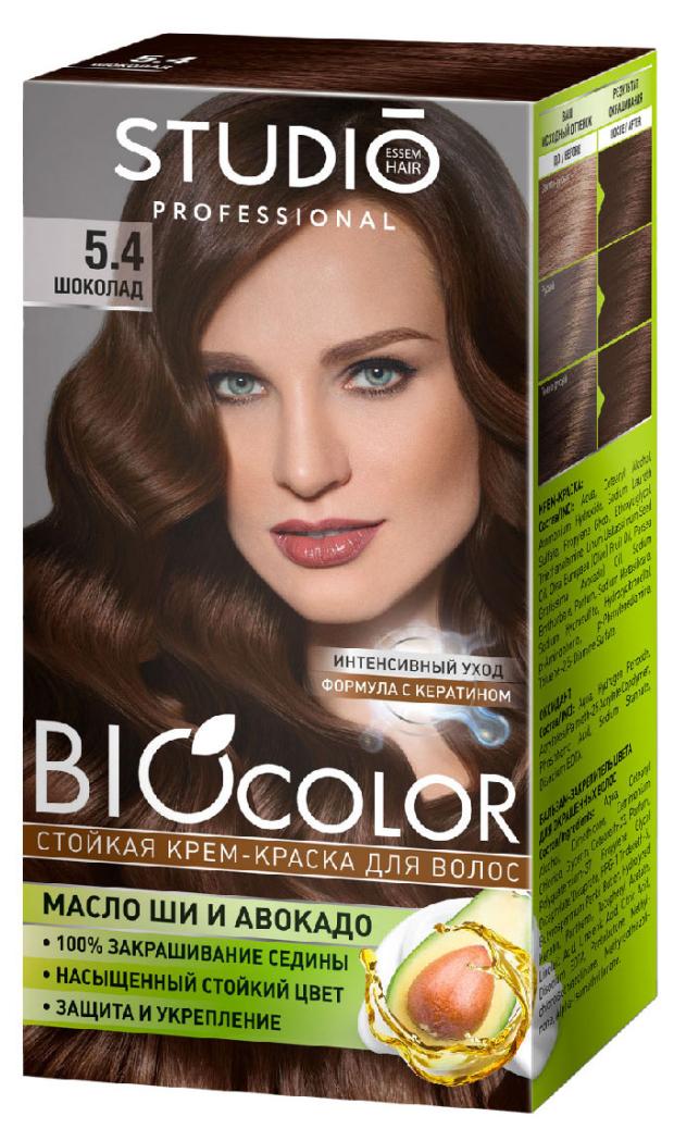 Крем-краска для волос Biocolor Стойкая 54 Шоколад 149₽